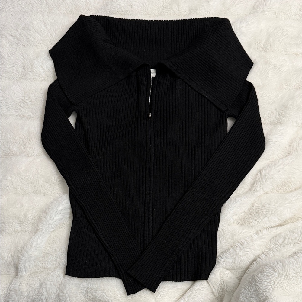 Elegant Black Women's Sweater